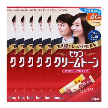 비겐크림톤 염색약 4G 자연밤색 60g X 6개