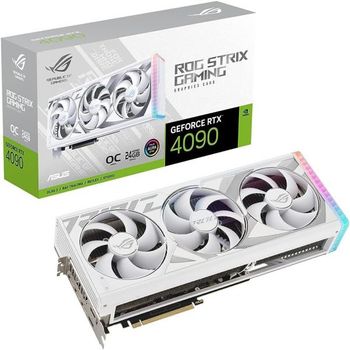[해외] 영국 아수스 그래픽카드 ASUS ROG Strix GeForce RTX™ 4090 White OC Edition Gaming Graphics