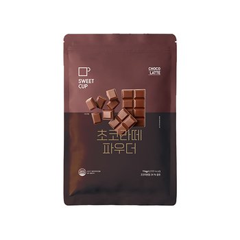 메가커피 스위트컵 초코라떼 파우더 1kg 1박스 10개