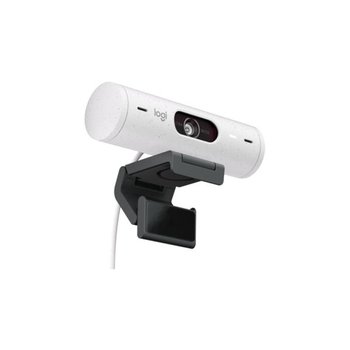 로지텍코리아 BRIO 500 FULL HD 화상 웹캠 컴퓨터 카메라 (정품) (오프화이트)