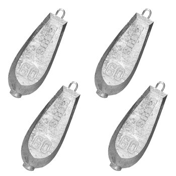 ELPIS 육각형 오모리 약 1.0kg 오다와라형 싱커 낚시 바다 강 배 무게 추