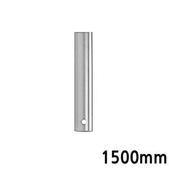 TV거치대 천장형 1500mm 겉봉 실버 전시용거치대 매장용 TV천장브라켓 천장마운트 봉타입거치대