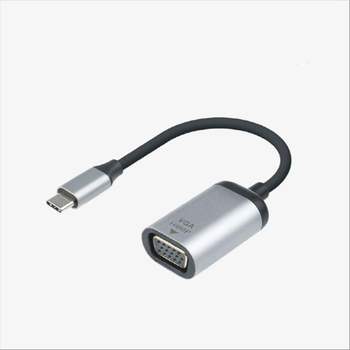 USB 059EES67 3.1 Type C to VGA 컨버터 20cm 변환 케이 TB400