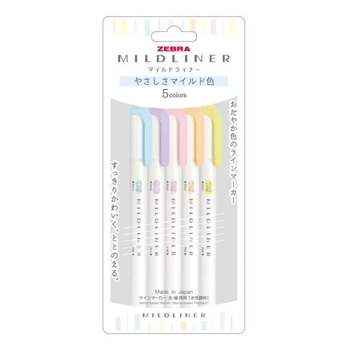 마일드라이너 QOE710I2 YC 파스텔 new 컬러 5본세트_완구 미술