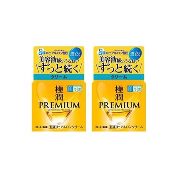 [해외] 하다라보 고쿠준 프리미엄 히알루론 크림 50g x 2개 극윤