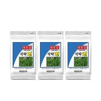 대천김 식탁김 30봉