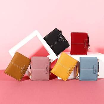 미니 OK70QQ96 컬러풀 캐주얼 반지갑