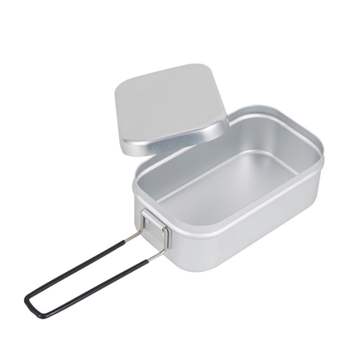 캠핑반합 UN34XB38 사각도시락 군용 라면 냄비 손잡이 접이식