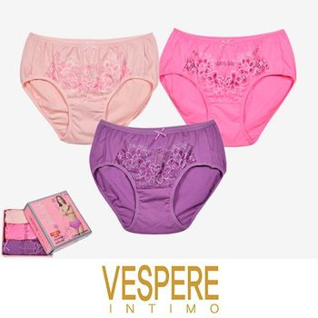 러블리한 플라워 레이스 맥시 삼각팬티 3매입 0927eg (WBB7F8A)