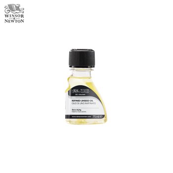 Winsor&Newton 윈저앤뉴튼 라파인드 린시드오일 75ml 1팩3개입/오일보조제/유화보조제