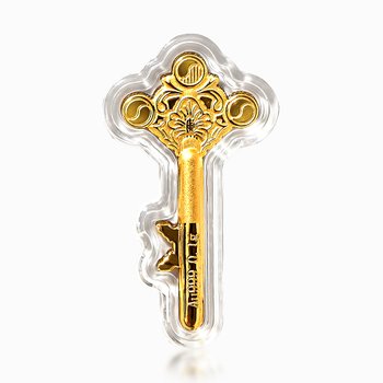 *당일출고&연말특가* 순금 선물 오브제 골드바 행운 열쇠 24K 0.1g