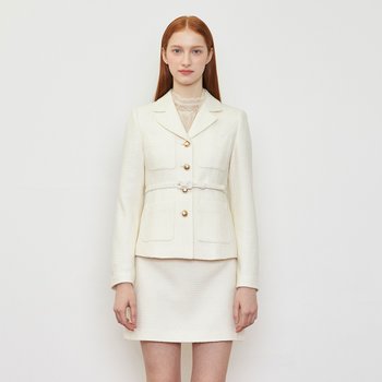 [신세계백화점][라인][BYLYNN]벤크스 트위드 자켓 NWJKOA4200