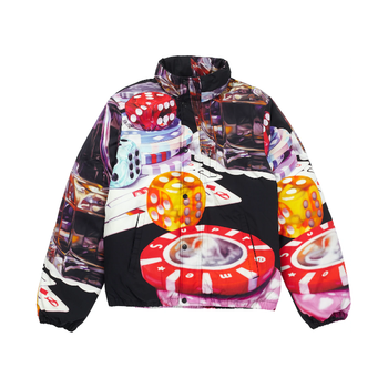 슈프림 카지노 다운 재킷 블랙