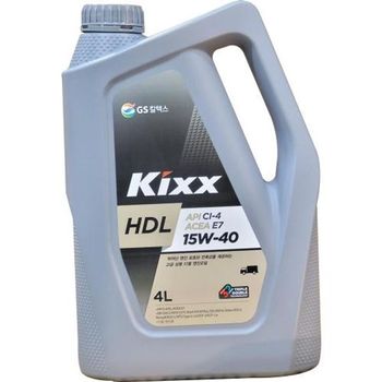 GS칼텍스 엔진오일(디젤) Kixx HDL CI-4/E7 15W-40_4/4L L2062440K4 1EA
