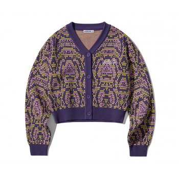 PYTHON PATTERN KNIT CARDIGAN (3color)