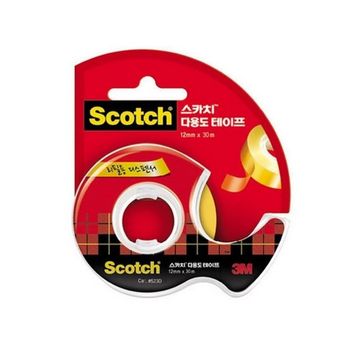 3M 스카치 다용도테이프 523D12X30 디스펜서