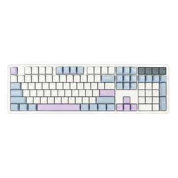 QSENN Q104 PBT 풀윤활 가스켓 블루퍼플 (퍼플축)