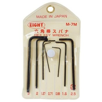 76289 마이크로 L렌치세트 M-7M 랜치 수작업 작업 육각렌치 에이트