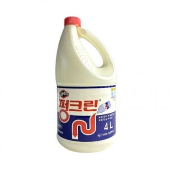 대용량 4리터 청소 유한락스 배수관 배수구청소 펑크린 펑크린4L