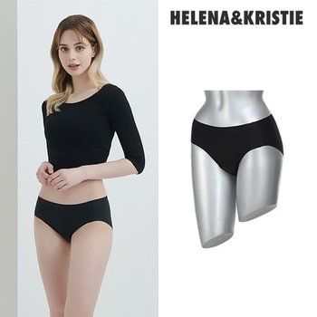 [헬레나앤크리스티] 여성 누디프리컷 팬티 1차 1종 BK