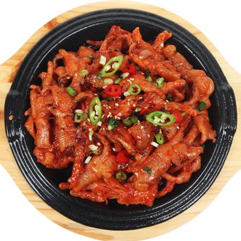 쿡앤라이프 매운 무뼈닭발 350g 안주 캠핑음식 밀키트 3팩