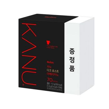 부품 동서 맥심 카누 다크아메리카노 70T+보온병 (1개)