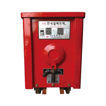 한국전기 교류아크용접기 본체 동 CU 220 440V 10KW-240A 0260689