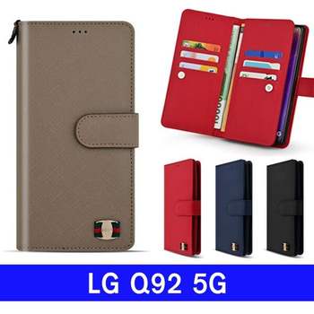 LG Q92 5G 고우니FLEX 더블지갑 Q920 케이스 엘지Q92케이스 LGQ92케이스 Q92케이스