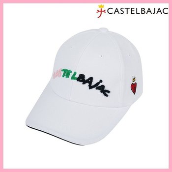 여성부클자수포인트볼캡_BGCMGC713WH_DJ