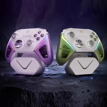 [해외] EasySMX D10 무선 게임패드 컨트롤러 RGB램프 1000mAh 듀얼1000Hz
