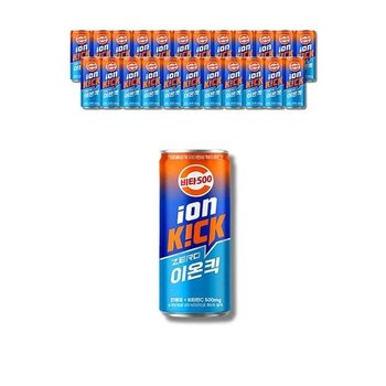 [영양친구] 비타500 이온킥 제로 이온음료 240ml 24캔 3박스 (52035868)