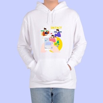 기모후드티 스마트러닝 온택트 디자인 (WFG2OC3)