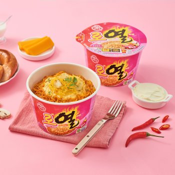 신상 오뚜기 로열라면컵 100g