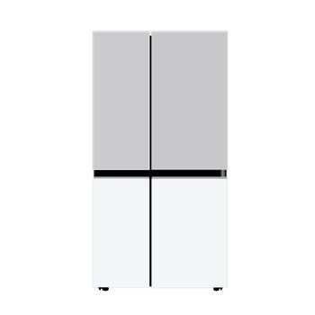 LG전자 디오스 AI 오브제컬렉션 냉장고 832L S836MRQ112 (크림그레이/에센스 화이..[35751357]