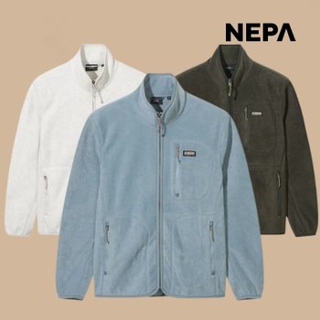 네파 남성 겨울 플리스 스탠넥 풀집 자켓 등산 레이어드 점퍼 7L76163