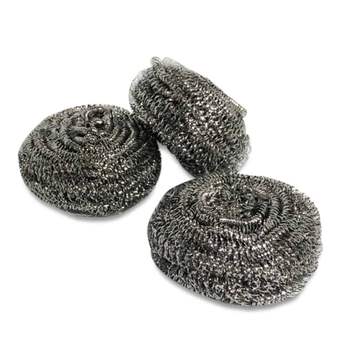 스테인리스수세미 833EGD20 냄비탄거제거 스텐레스 수세미 3P