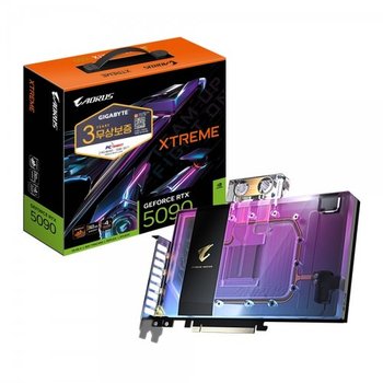 GIGABYTE AORUS 지포스 RTX 5090 MASTER ICE D7 32GB 피씨디렉트
