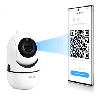 무선 스마트폰 연동 야간 적외선 반려동물 감시 CCTV 카메라
