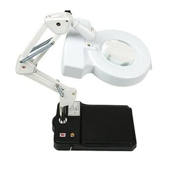 76128 조명확대경스탠드식 K SKKB 8X 측정 돋보기 (WE7D1B7)