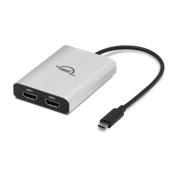 USB-C Dual HDMI Display Adapter 맥 윈도우 듀얼 4K 모니터 확장 복제 디스플레이링크