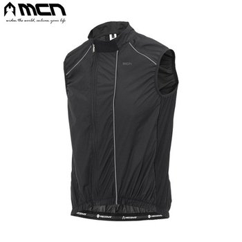 MCN/엠씨엔 자전거조끼 MSV-16 블랙 자전거바람막이